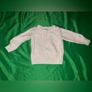 Old Navy Cozy Cream Kids Sweater 18-24 Months